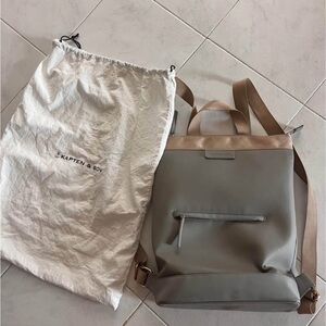 Gray Backpack for Women